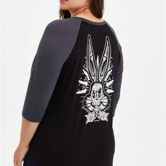 Warner Bros. Looney Tunes Bugs Muertos Raglan - Picture 3 of 6